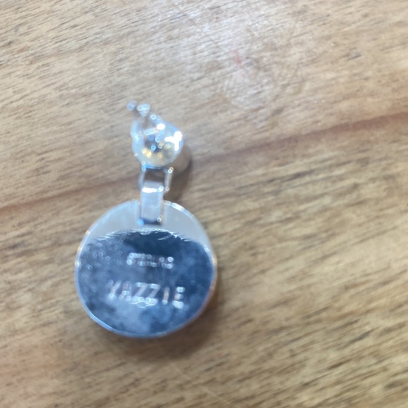 Native American turquoise/coral inlaid earrings 🌺signed - Picture 5 of 5